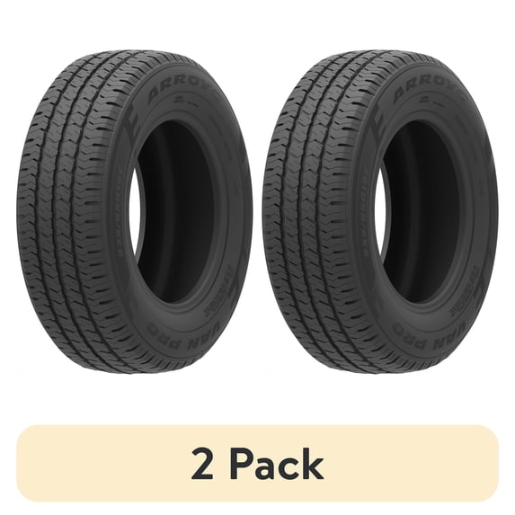 (2 pack) Arroyo Van Pro Commercial Van 185/60R15C 94/92T C Light Truck Tire