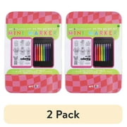 (2 pack) Art 101 Creative Tools Coloring Set for Children to Adults in Tin Case with Markers