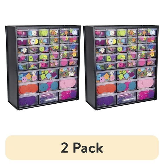 (2 pack) ArtBin Store N Drawer Cabinet, 39 Drawers, 6839PC, 1 Piece, Craft and Hobby Storage