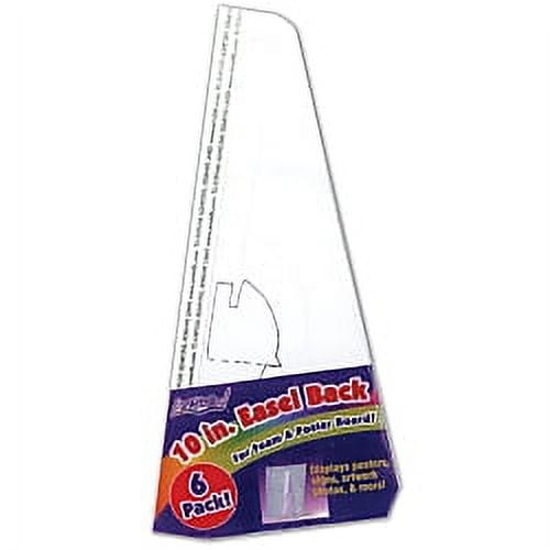 (2 pack) ArtSkills(R) Easel Backs, 10in., White, Pack Of 6