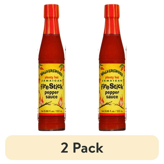 (2 pack) Walkerswood Pepper Sauce, 3.38 oz
