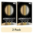 thumbnail image 1 of (2 pack) Astrobrights Cardstock, 8.5" x 11", 65 lb./176 Gsm, Natural Assortment, 50 Sheets, 1 of 9