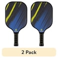 thumbnail image 1 of (2 pack) Athletic Works Charge Fiberglass Pickleball Paddle, Blue, 1 of 6