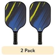 2 pack Athletic Works Charge Fiberglass Pickleball Paddle, Blue