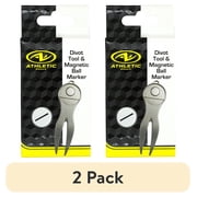 (2 pack) Athletic Works Divot Tool & Magnetic Ball Marker