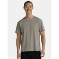thumbnail image 1 of (2 pack) Athletic Works Men's and Big Men's Tri Blend Tee, Sizes XS-4XLT, 1 of 4
