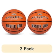 (2 pack) Athletic Works Size 7 Master Grip Basketball for Players 12 Years and Up