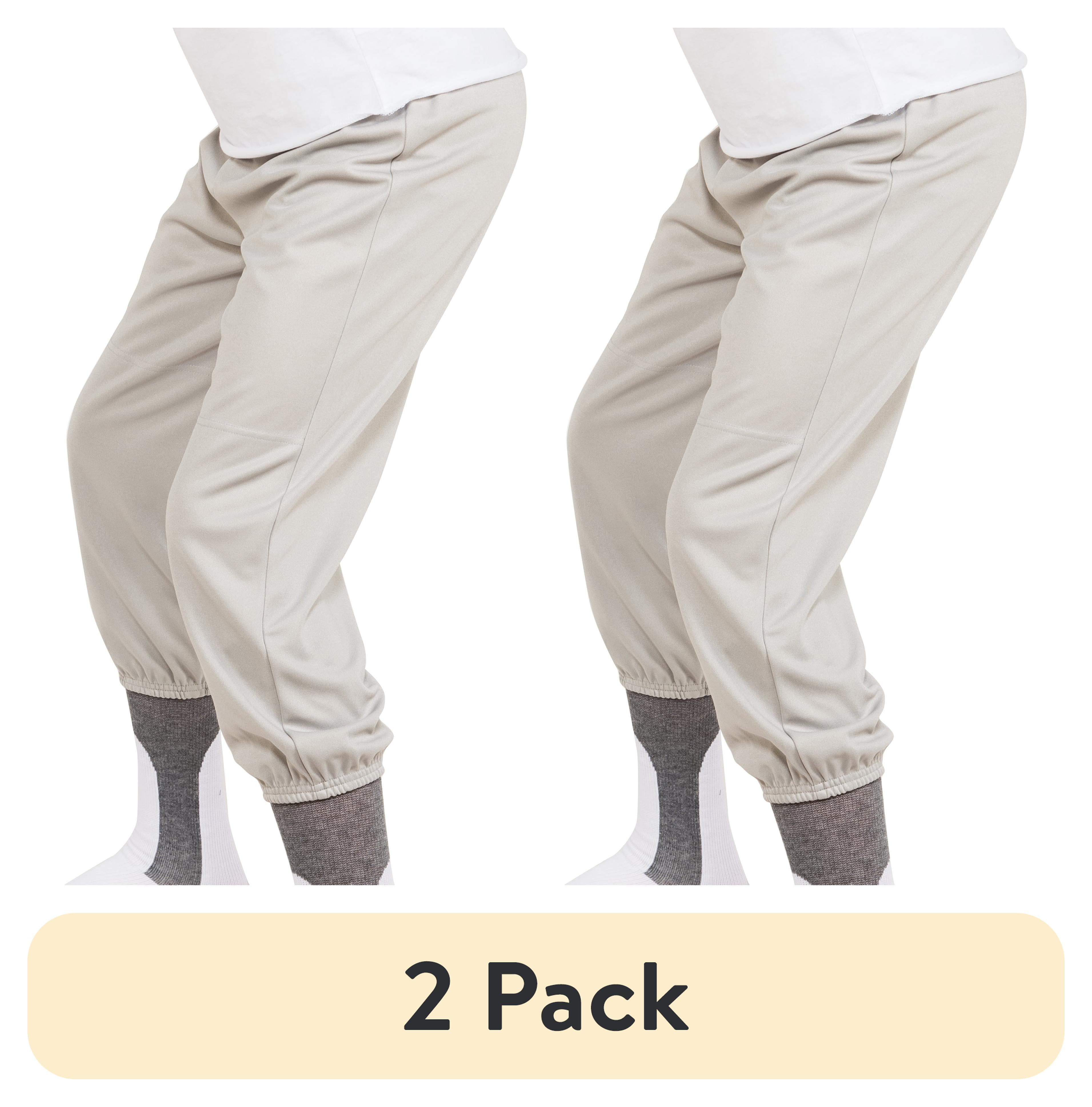 (2 pack) Athletic Works Pants Boys Knicker Baseball Pants