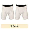 thumbnail image 1 of (2 pack) Athletic Works Youth Compression Long Short, Small, White, Unisex, 1 Pack, 1 of 7