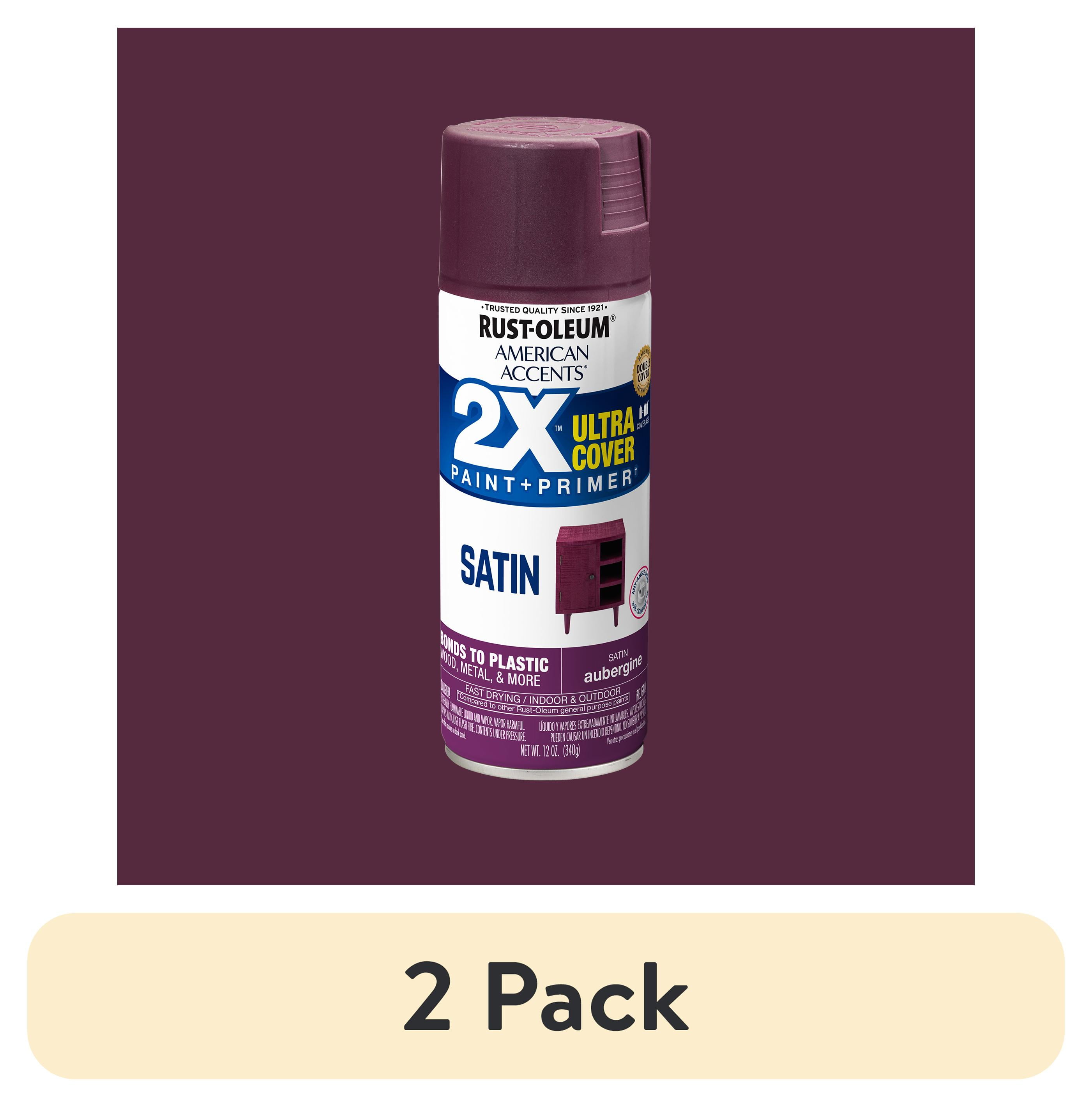 2 pack) Aubergine, Rust-Oleum American Accents 2X Ultra Cover