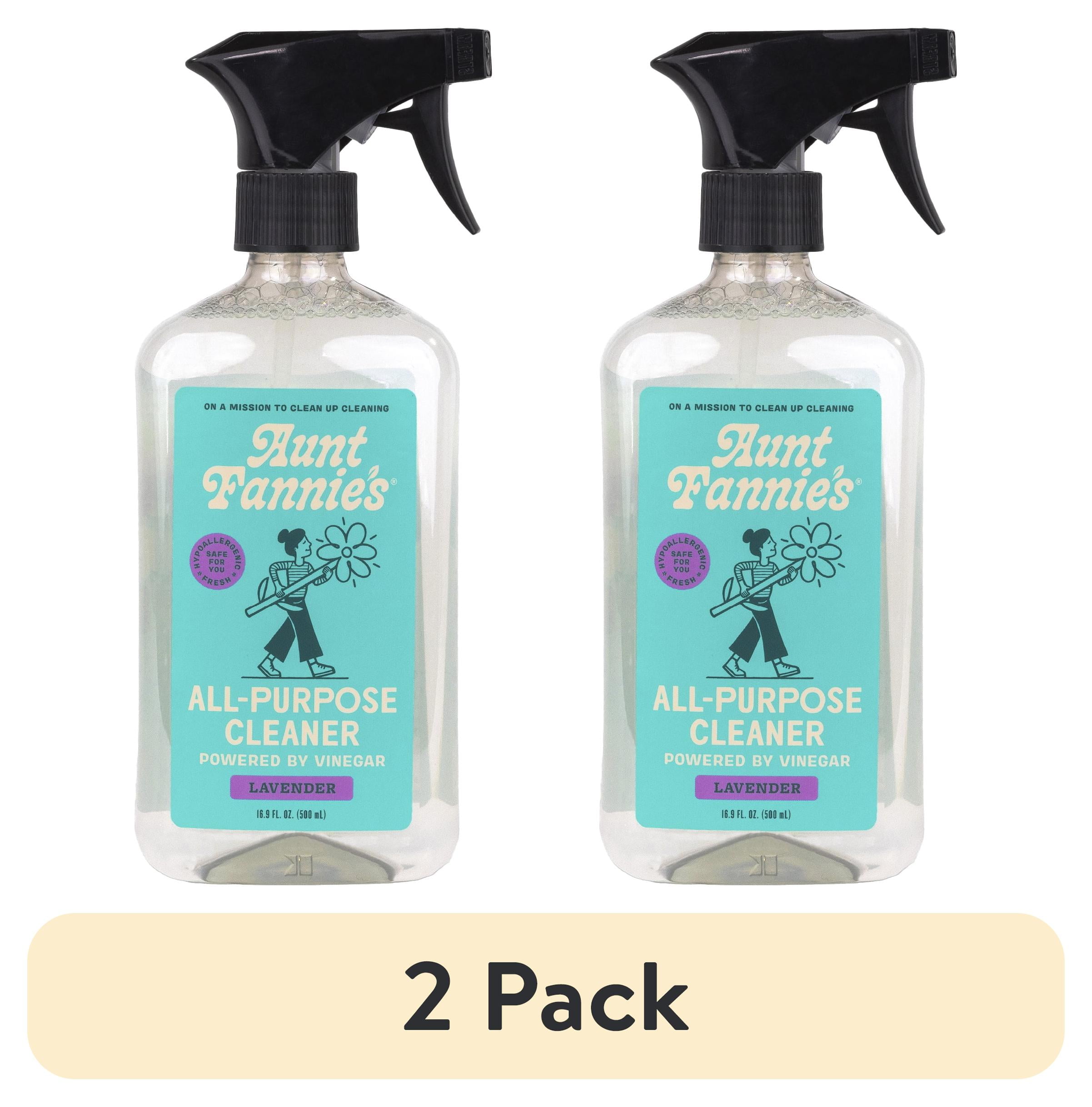 (2 pack) Aunt Fannie's All-Purpose Cleaning Vinegar Spray, Lavender, 16.9 oz