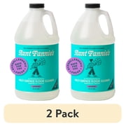 2 pack Aunt Fannie's Ultra Concentrated Floor Cleaner Vinegar Wash, Multi-Surface Floor Cleaner For Mopping, Lavender Scent, 64 oz. Refill