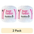 thumbnail image 1 of (2 pack) Aunt Lydia's Fashion Crochet Thread Size 3-White, 1 of 3