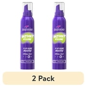 2 pack Aussie Instant Volume Mousse, 24-hour Volume Mousse, 6 oz