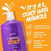 2 pack Aussie Miracle Coils Conditioner, Paraben Free, Curly Hair 26.2 fl oz