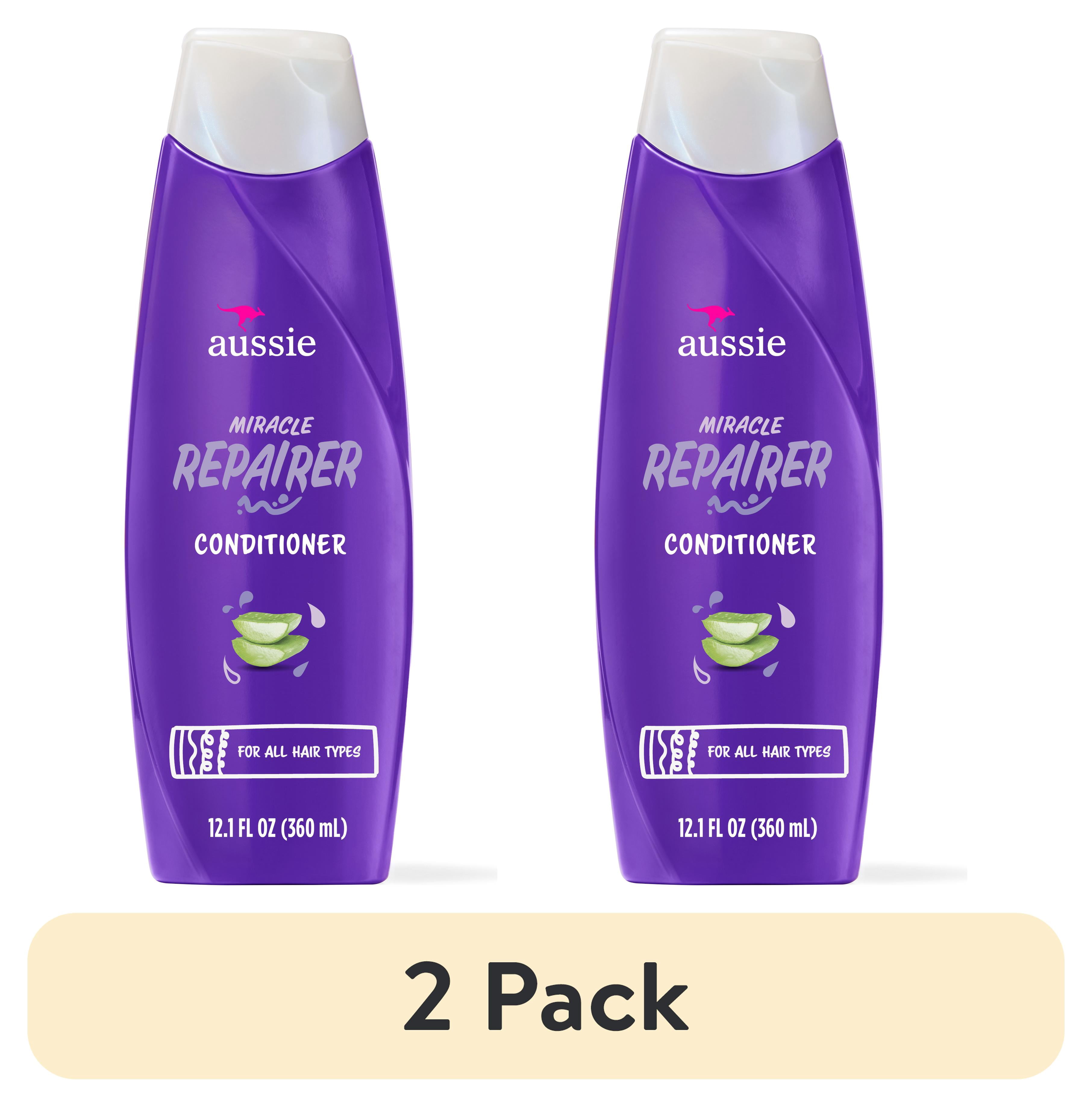(2 pack) Aussie Miracle Repairer Conditioner for All Hair Types 12.1 fl oz, 360 mL