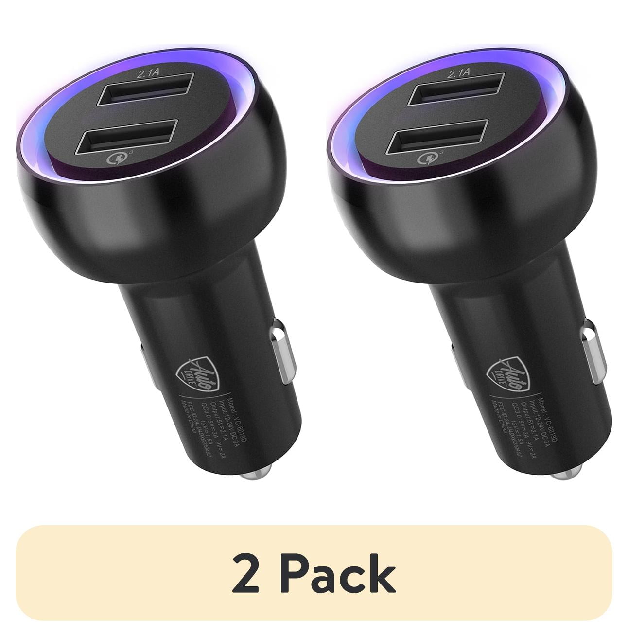 (2 pack) CAR CHARGER