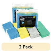 2 pack Auto Drive Multipurpose Microfiber Towels, 12 x 16, 100 Pack