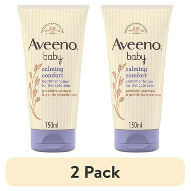 (2 pack) Aveeno Baby Calming Comfort Bedtime Lotion, 150 ml Pack of 1