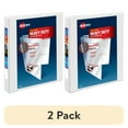 thumbnail image 1 of (2 pack) Avery Heavy-Duty View Binder, 1" EZD Rings, 1 White Binder (79199), 1 of 10