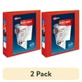 thumbnail image 1 of (2 pack) Avery Heavy Duty View Binder, Red, 2-inch, Slant Ring, One-Touch, 530 Sheets (79071), 1 of 13