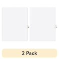 thumbnail image 1 of (2 pack) Avery Individual Legal Dividers Avery Style, Letter Size, Side Tab #40 (1040), 1 of 7
