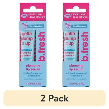 (2 pack) B.Fresh Gotta Plump It Up - Lip Serum 0.5 fl oz