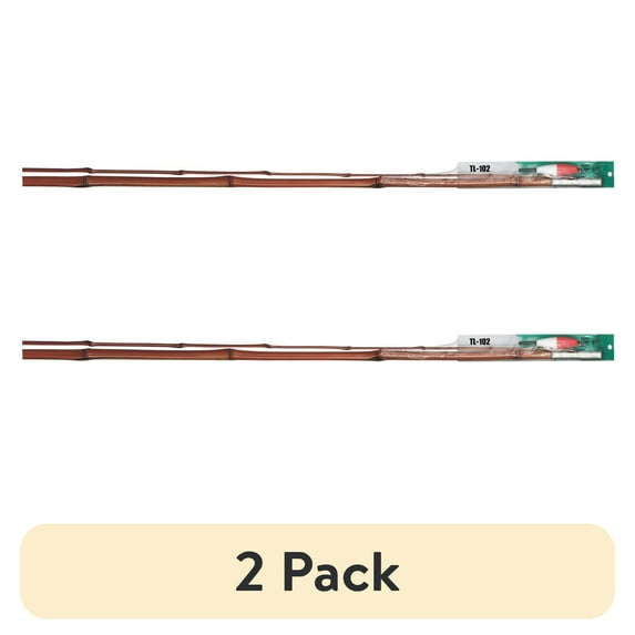 (2 pack) B'n'M Pole Company 10' Jointed Bamboo Fishing Rod