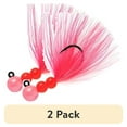 thumbnail image 1 of (2 pack) BEAU MAC STEELHEAD AND SALMON JIG DOUBLE BEAD JIG - PCH/PNK 1/8 OZ, 1 of 2