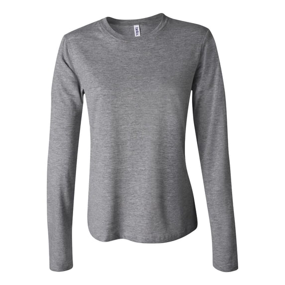 (2 pack) BELLA + CANVAS Womens Jersey Long Sleeve Tee