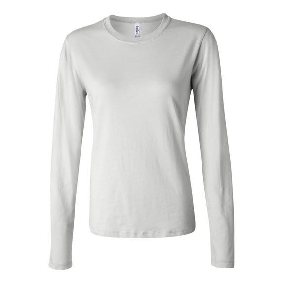 (2 pack) BELLA + CANVAS Womens Jersey Long Sleeve Tee