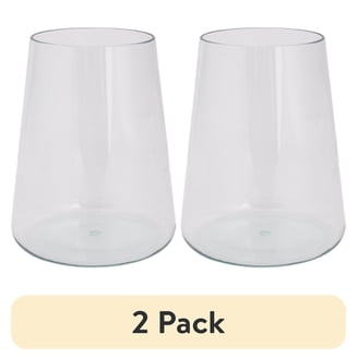 Plastic Stemless Wine Glasses