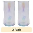 thumbnail interactive-video image 1 of (2 pack) Better Homes & Gardens Plastic Iridescent 21-Ounce Tall Tumbler, 1 of 7