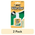 thumbnail image 1 of (2 pack) BIC Wite-Out Brand Extra Coverage Correction Fluid, 20 ml, White, 1 Count, 1 of 3
