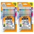 thumbnail image 1 of (2 pack) BIC Xtra Sparkle Mechanical Pencil, 0.7 mm, 24 Count, 1 of 15