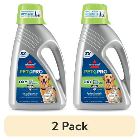 (2 pack) BISSELL PET PRO OXY Urine Eliminator Formula 48oz 1990