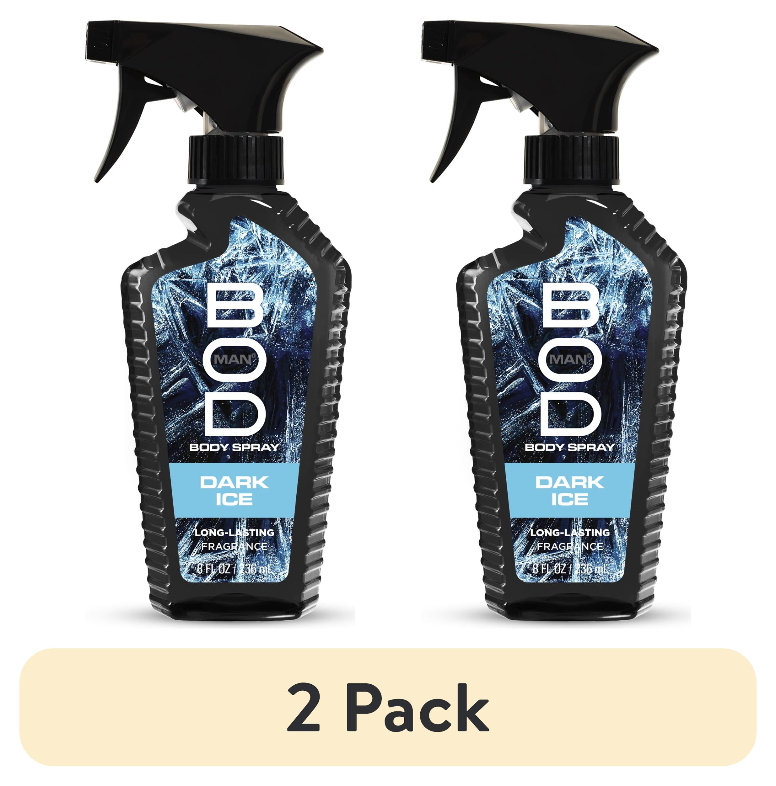 Fragrance Body Spray Black Ice Fragrance Pack) BOD Man Dark Ice Fragrance Body Spray, Fl Oz