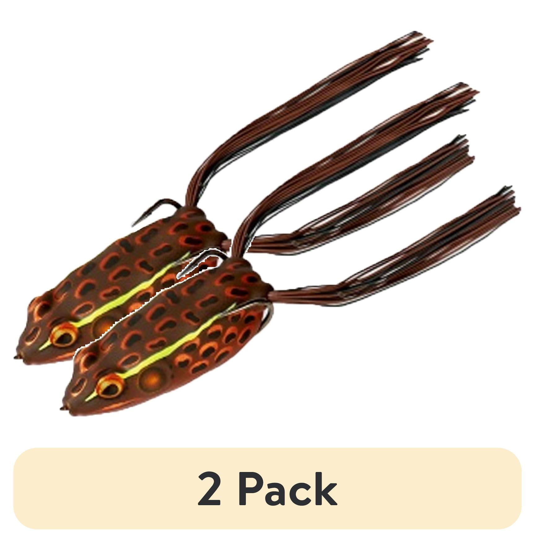 (2 pack) BOOYAH Pad Crasher Hollow Body Frog Sunburn 2 1/2" 1/2 oz.