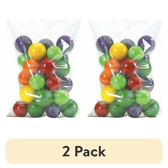 (2 pack) Box Partners Reclosable 4 Mil Poly Bags 9" x 15" Clear 1000/Case PB3767