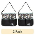 thumbnail image 1 of (2 pack) Baby Boom Monkey Print Tote Diaper Bag, Zip Top, Unisex, Infant, Toddler, 1 of 11