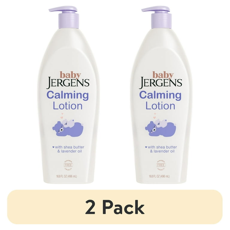 pack) Baby Jergens Calming Lotion, Body Lotion, Moisturizer