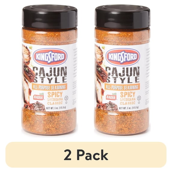(2 pack) Badia Cajun Style All-Purpose Seasoning, 5 Oz.