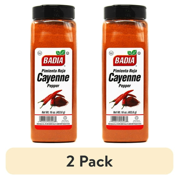 (2 pack) Badia Cayenne Pepper, 16 oz