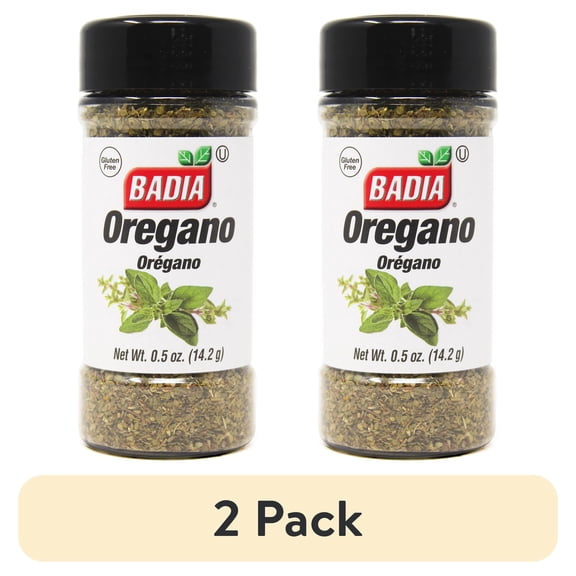 (2 pack) Badia Whole Oregano, 1.5 oz Bottle