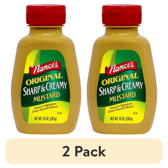 (2 pack) Baldwin Richardson Foods Nances Mustard, 10 oz