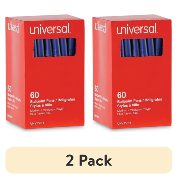 (2 pack) Universal Ballpoint Pen