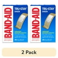 thumbnail image 1 of (2 pack) Band-Aid Brand Tru-Stay Sheer Adhesive Bandages, All One Size, 40 Count, 1 of 9