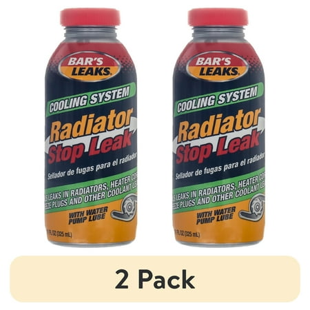 (2 pack) Bar's Leaks 1199 Radiator Stop Leak Automotive Additive, Vehicle Type: Universal, 11oz