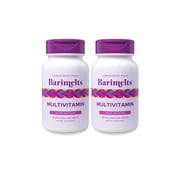 2 pack Barimelts Bariatric Multivitamin, 60 Fast-Dissolving Tablets, Post Weight Loss Surgery Patients, Fruit Flavored Dietary Supplements