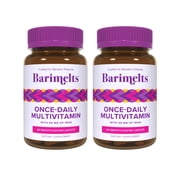 2 pack Barimelts Bariatric Vitamins, Once-Daily Bariatric Multivitamin with Iron and Magnesium, 60 caplets